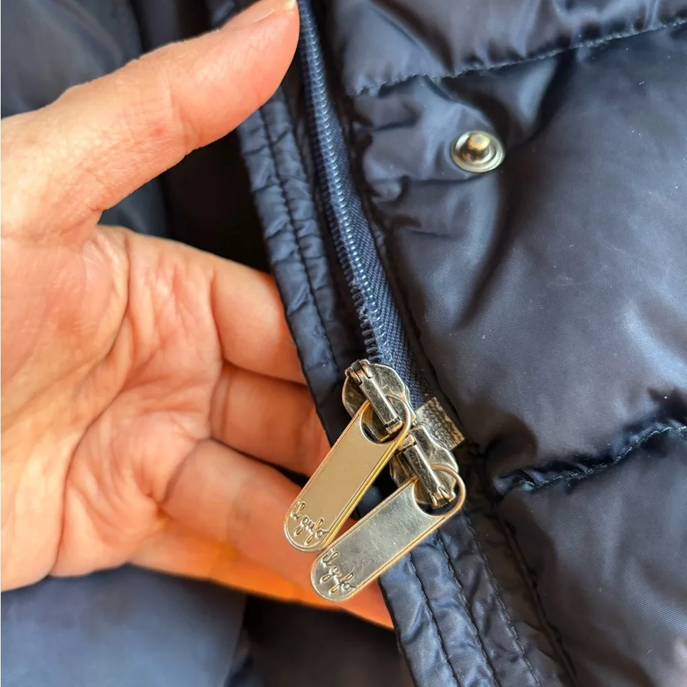 Il Gufo down coat with fur trim - Picture 6 of 7